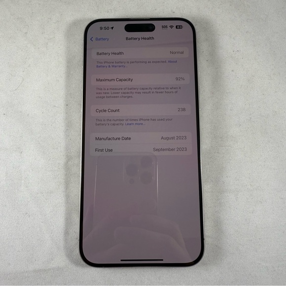 Apple iPhone 15 Pro Max - 512 GB - Natural Titanium (Unlocked) - Picture 10 of 12